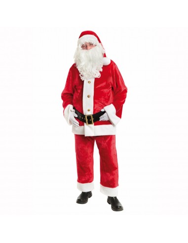 COSTUME PERE NOEL AMERICAIN PELUCHE 4 PIECES de l' environnement