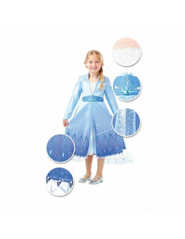 Déguisement enfant Premium Elsa La Reine des neiges 2™ Découvrez la collection