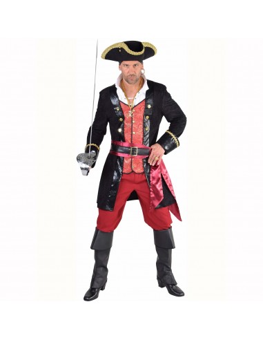 Déguisement deluxe adulte pirate James homme Véritable concentré