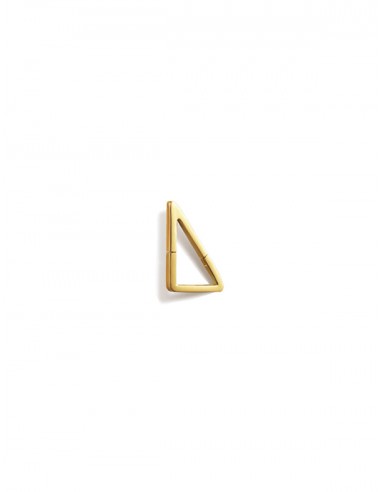 Form 10 Triangle, 18K Yellow Gold Earring hantent personnes