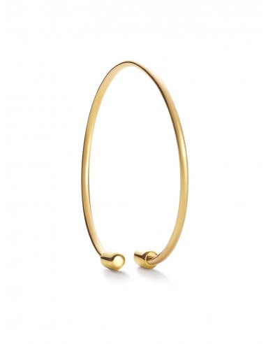 Twist 03, Yellow Gold Earring de France