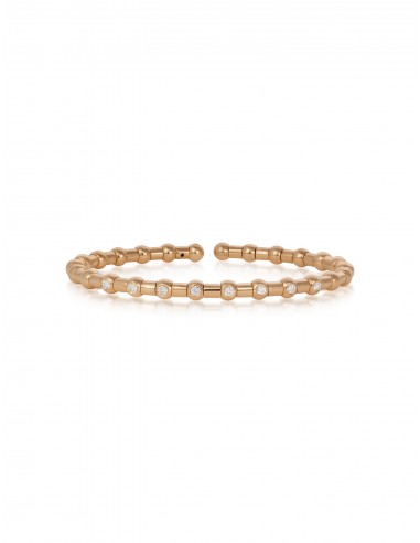 Holly, 18K Yellow Gold + White Diamonds Bracelet Les êtres humains sont 