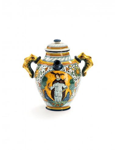 Ceramic St. Peter the Martyr Vase, Small Venez acheter