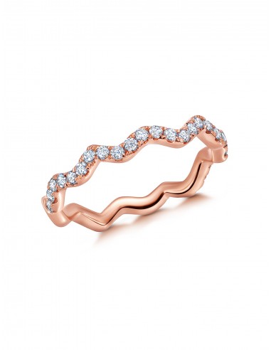 Rio, 18K Rose Gold + Diamond Band ou a consommer sur place