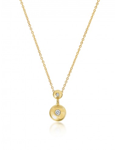 Nemara, 18K Yellow Gold + Diamond Pendant 50% de réduction en Octobre 2024