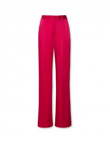 Doubleface Satin Relaxed Pleated Pant shop