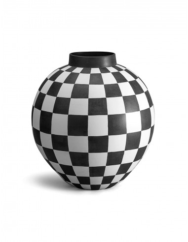 Damier Vase, X-Large 50% de réduction en Octobre 2024