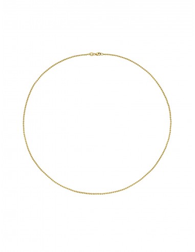 Heavy Ball Link, 14K Yellow Gold Medium Chain destockage