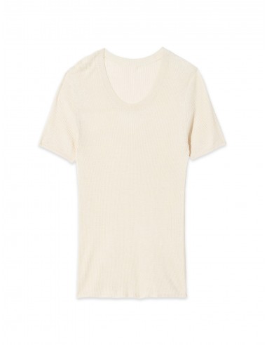 Araceli Silk Knit Tee ou a consommer sur place