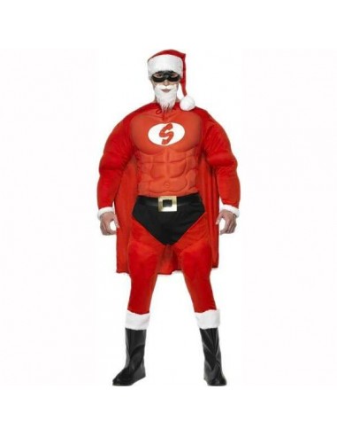 SUPER PERE NOEL MUSCLE ROUGE Profitez des Offres !