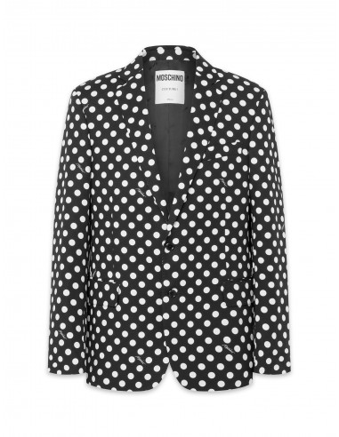 Polka Dot Blazer pas chere