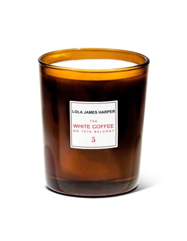 The White Coffee on Teta Balcony Candle Par le système avancé 