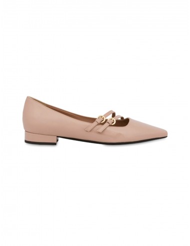 Bi-Buckle Ballerina Flats shop