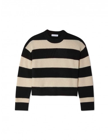 Cashmere Striped Crewneck Comparez plus de prix