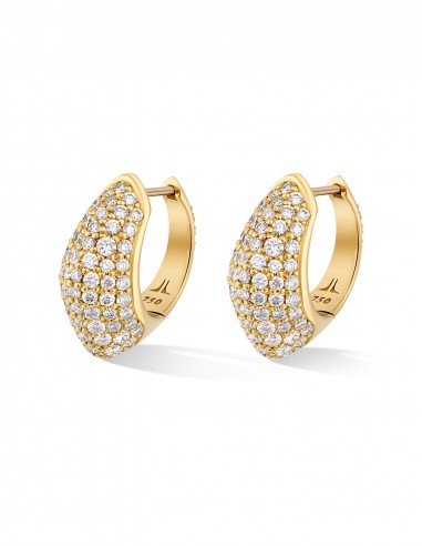 Cobra Bolla Le Stelle, 18K Yellow Gold + Diamond Earrings rembourrage situé sous