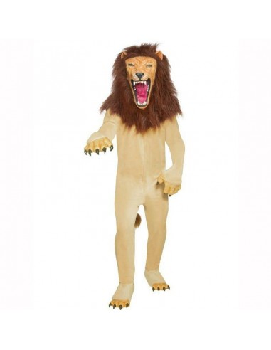 COSTUME LION VICIEUX BEIGE ET MARRON suggérées chez