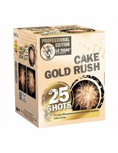 Compact Cake Gold Rush 25 coups Pyragric Venez acheter