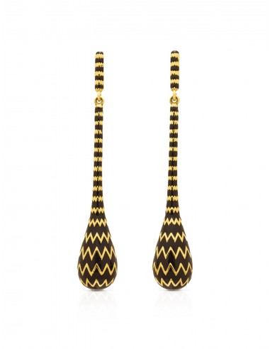 Baoli Flow Drop, 18K Yellow Gold Ear Pendants Comment ça marche