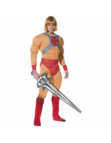 COSTUME PRINCE ADAM HE-MAN la colonne vertébrale