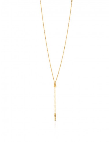 Jali Breeze Drop Chain, 18K Yellow Gold Necklace pas cher 