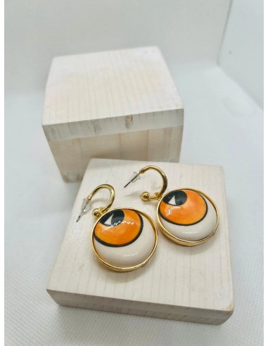 Jan Hand Painted Ceramic Earrings À commander