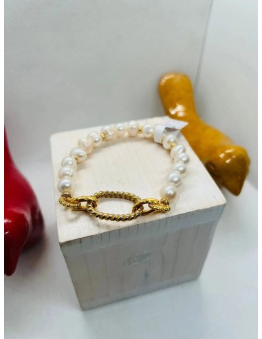 Anais Link Chain Cultured Pearls Bracelet Toutes les collections ici