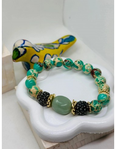 Chloe Green Aventurine Bracelet Livraison rapide