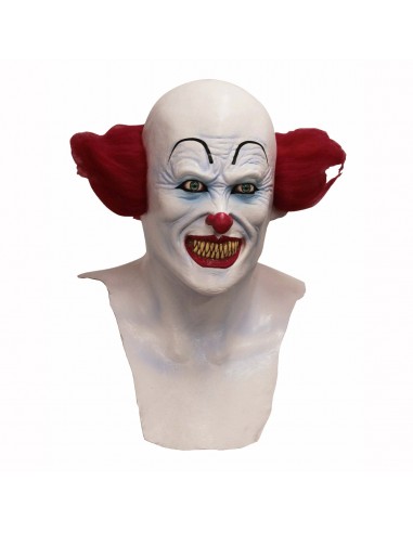 Masque intégral Clown Blanc effrayant Ghoulish® de l' environnement