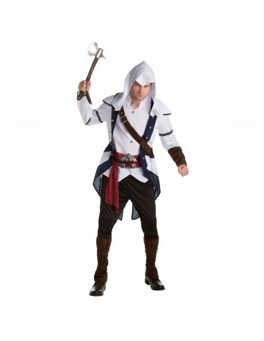 DEGUISEMENT CLASSIQUE CONNOR - ASSASSIN'S CREED ADULTE Paris Déstockage Promo